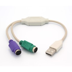 USB to PS/2 for Keyboard and Mouse