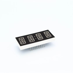 Quad Alphanumeric Display - 17 Segment LEDs