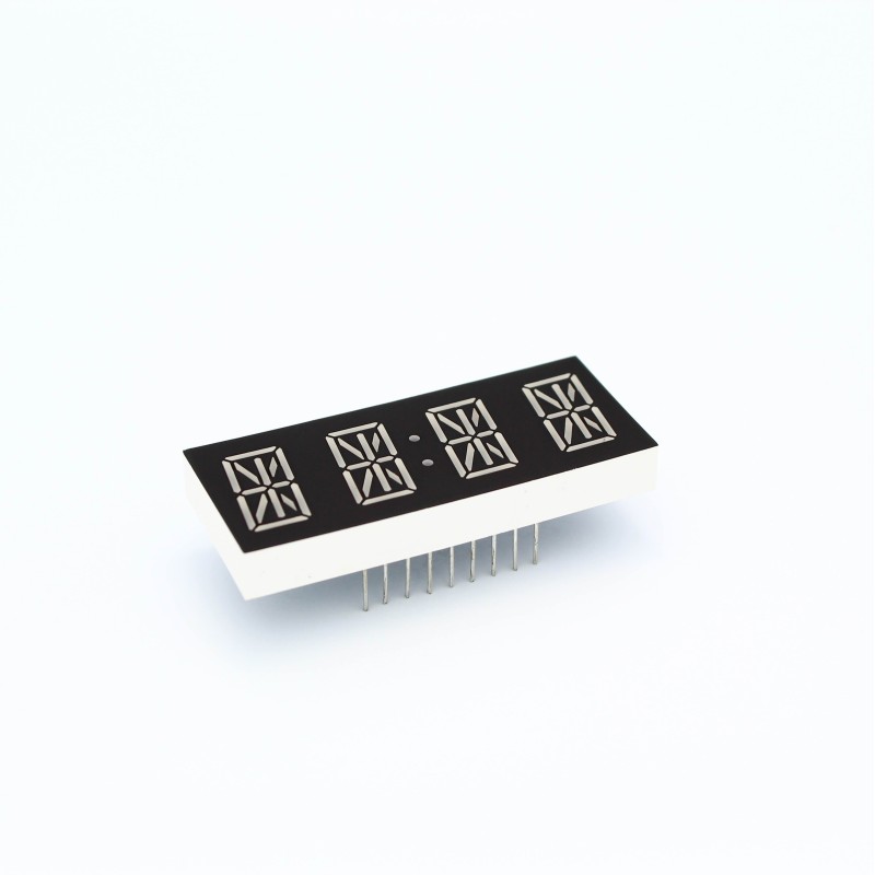 Quad Alphanumeric Display - 17 Segment LEDs