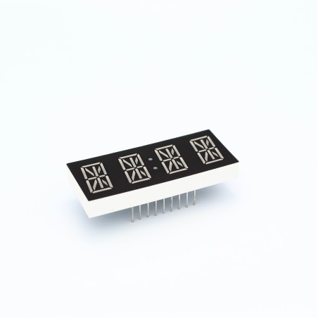 Quad Alphanumeric Display - 17 Segment LEDs