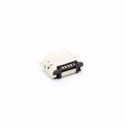 Female Micro USB Solder Connector