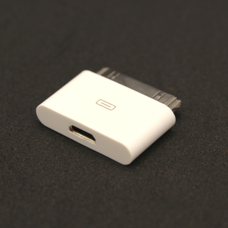 30-pin Dock to Micro USB Adapter for iPhone iPod iPad