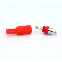 Male RCA Plug Solder Connector