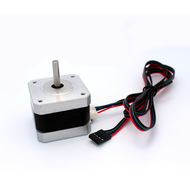 NEMA 17 Stepper Motor with Detachable Wires: 12V