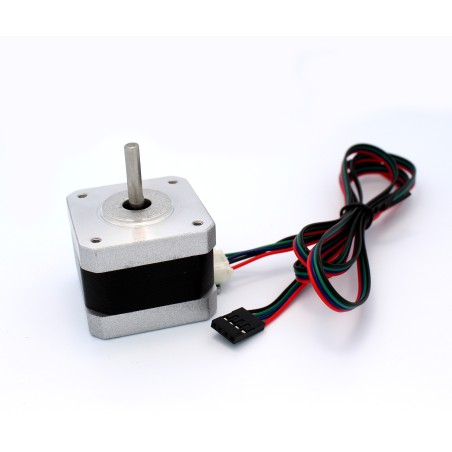 NEMA 17 Stepper Motor with Detachable Wires: 12V