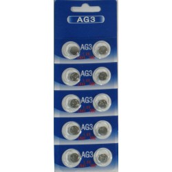 AG3 LR41 392 1.5V Button Cell Batteries (10 pack)