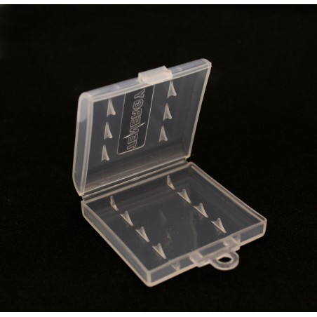 Plastic AA Battery Case