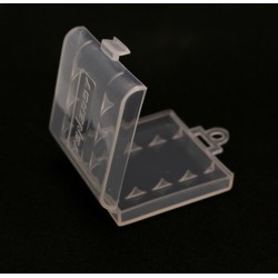 Plastic AA Battery Case