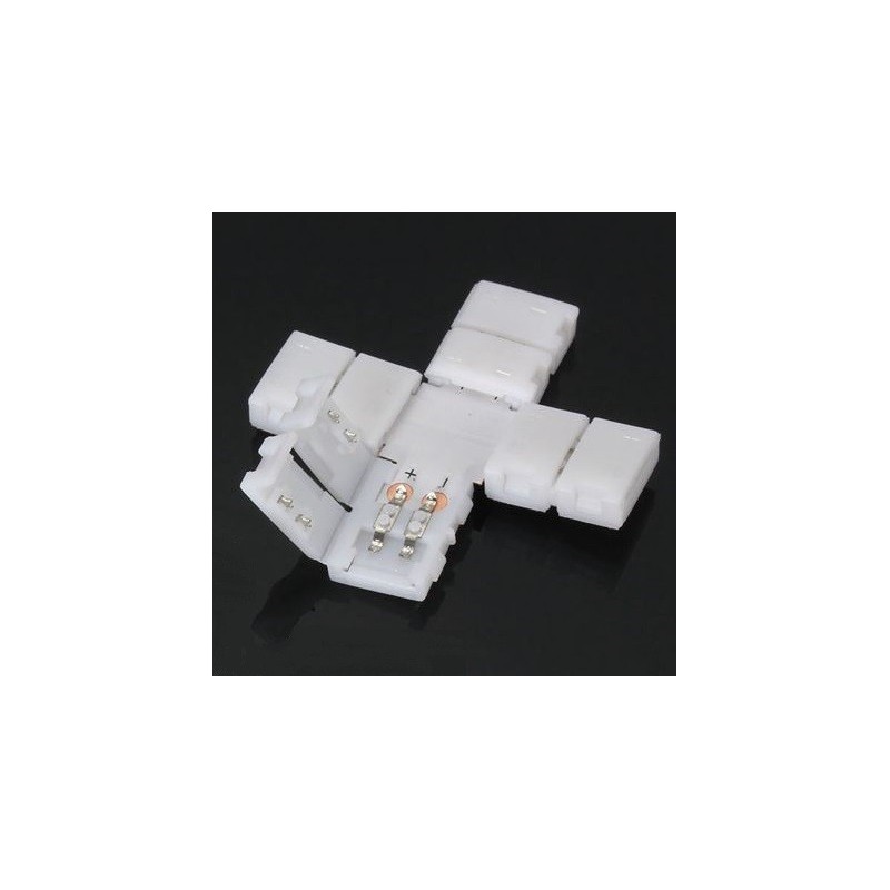 4 Way 2 Pin LED Strip Coupler
