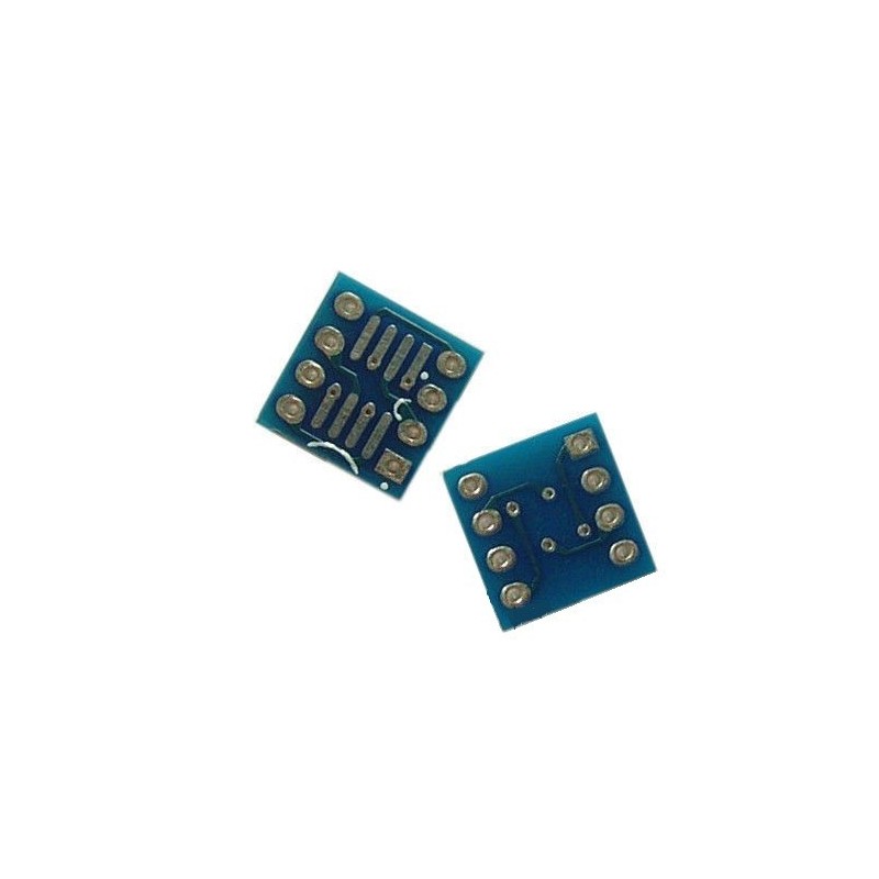 SMT to DIP Breakout: SO-8 to 8-pin DIP Adapter