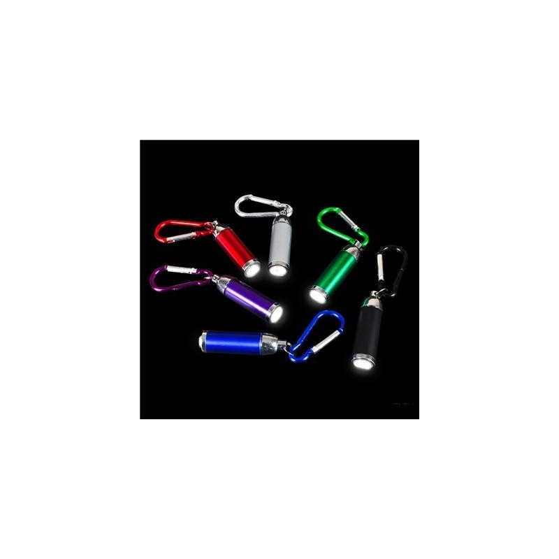 Mini Bullet Flashlight Keychain