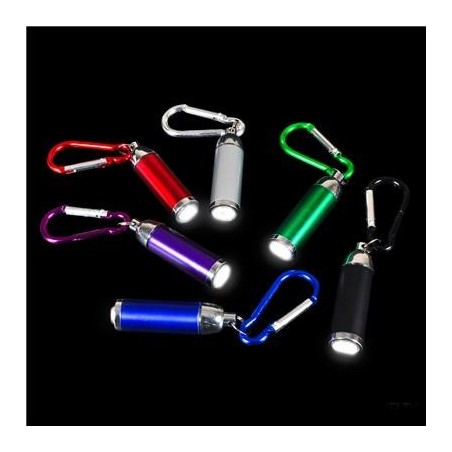 Mini Bullet Flashlight Keychain