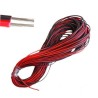 Red and Black 2 Conductor Wire by the foot