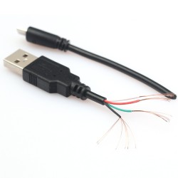 Short MicroUSB Cable