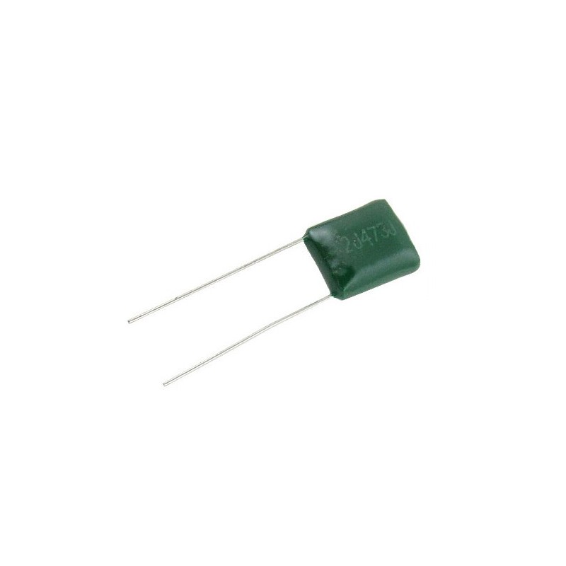 High Voltage Single Polyester Film Capacitor Radial Lead