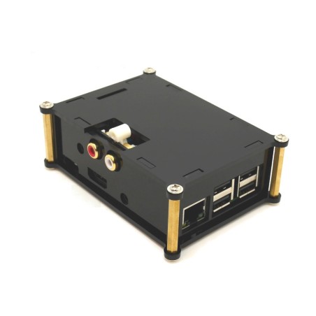 Raspberry Pi + DAC Hifi Audio Hat Case 