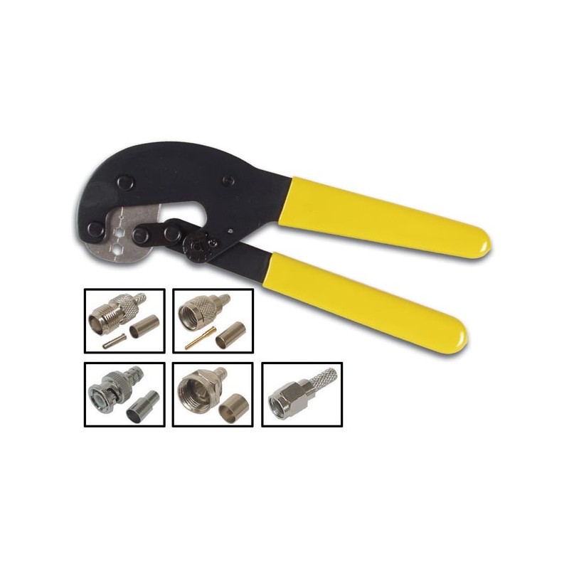 Crimping Tool for F & BNC Connectors