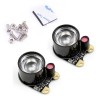 Infrared LED Attachments for Raspberry Pi NoIR Camera (2 pack)