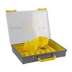 Electronics Organizer Box - 9.45" x 7.68" x 2.17"