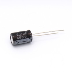 2.2uF 450V Electrolytic Capacitor