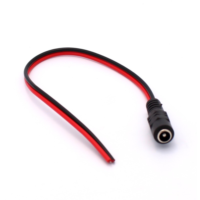 DC Power Jack Cable: 5.5x2.1mm