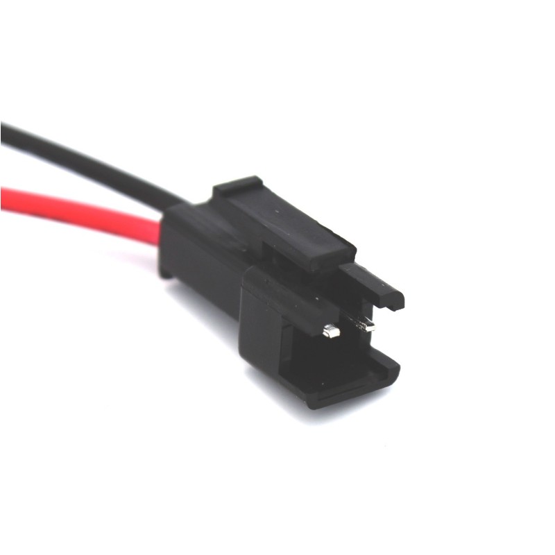 Male 2 Pin JST SM Connector with Wires