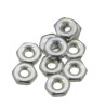 2-56 x 3/16" x 1/16" Hex Machine Screw Nuts (10pk)