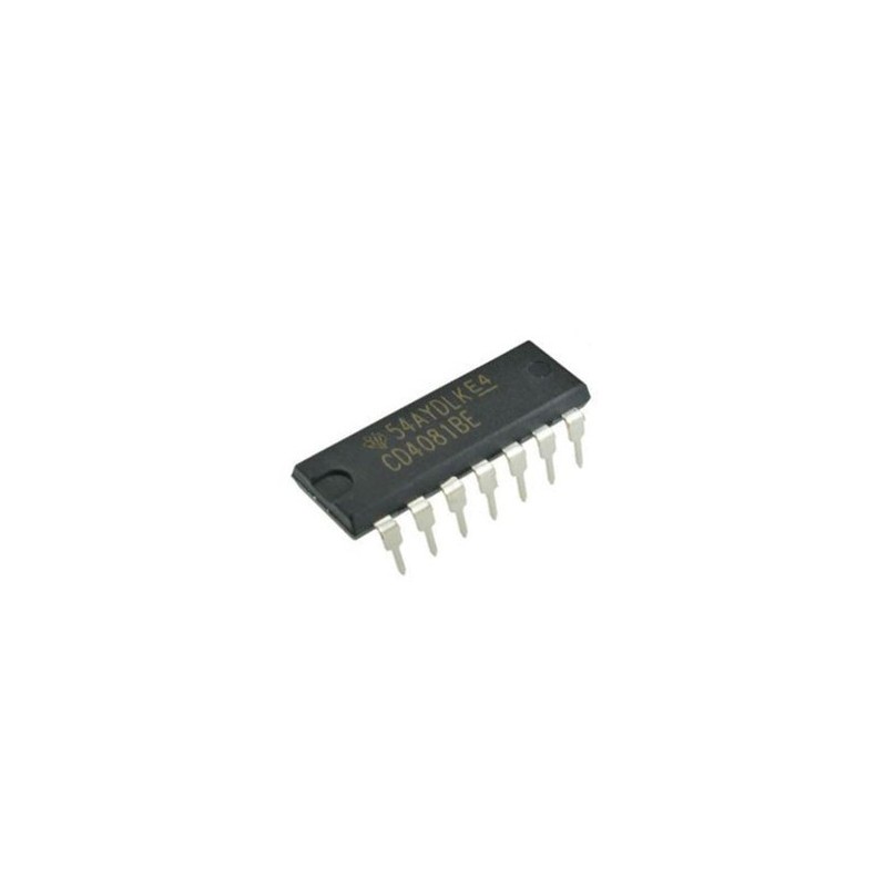CD4081BE Quad 2-input AND Gate