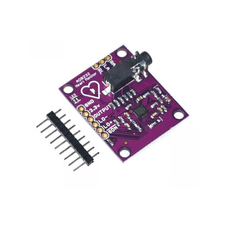 ECG Heart Rate Monitor Module