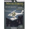 Metal Earth AH64 Apache Helicopter