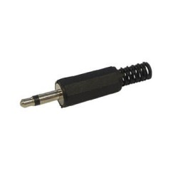 1/8" Mono Nickel Plated Plug