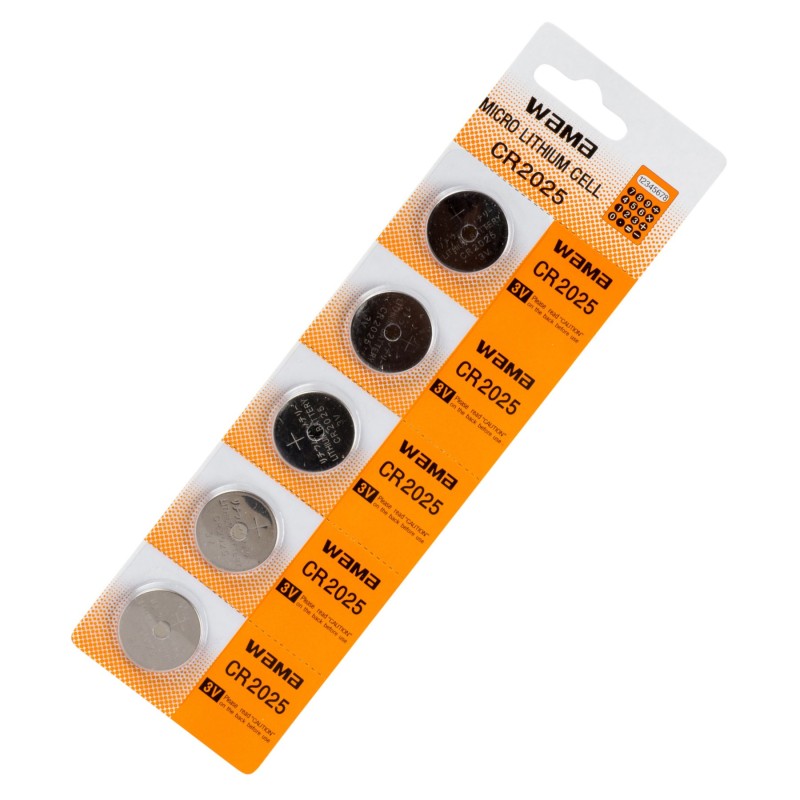 CR2025 5 pack
