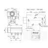 1/8" (3.5mm) Stereo Audio Jack (Panel Mount)