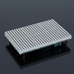 16x24 Red LED Matrix Panel - Chainable HT1632C Driver