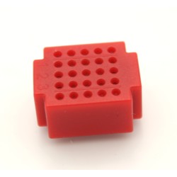 Tiny Lego-compatible 25 Tie Point Breadboard Set
