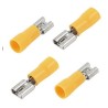 Yellow Terminal Disconnect- Female (4pk)