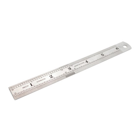 6 inch Steel Ruler