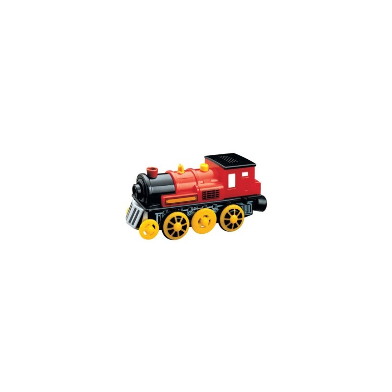 Red Motorized Train Engine