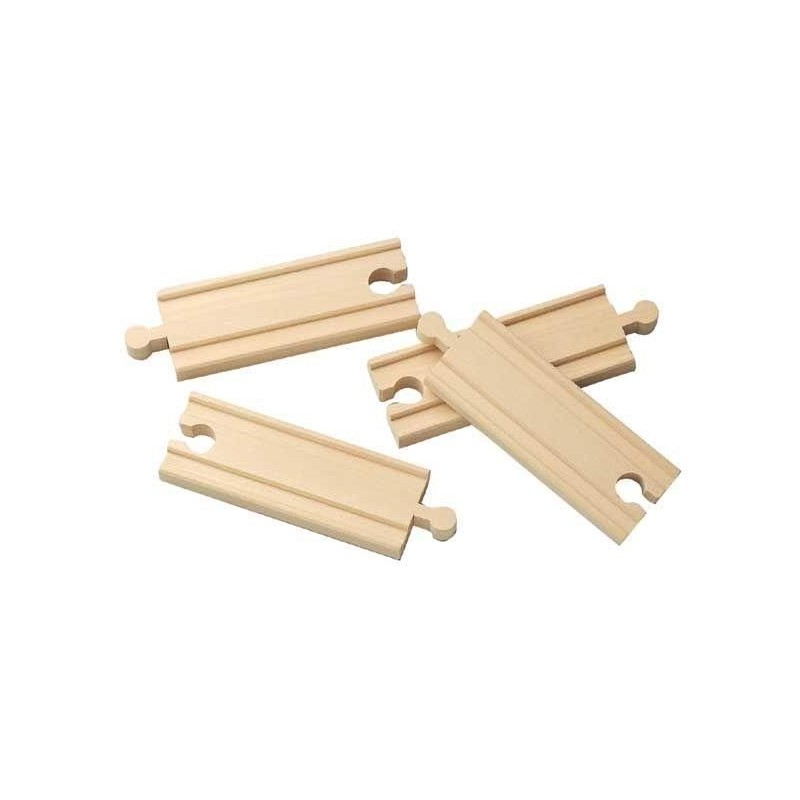 4" Straight Train Tracks 