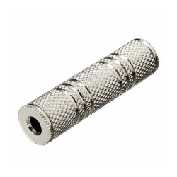 1/8" Coupler : Stereo Female 3.5mm to Female 3.5mm TRS