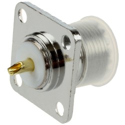 UHF Female SO239 Panel Mount Flange Deck Mount Solder Cup RF Connector 