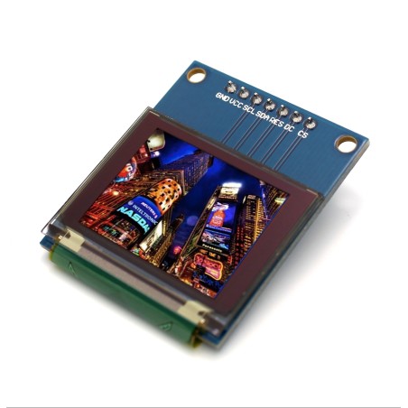 RGB OLED Display - 16-bit Color 1.27"