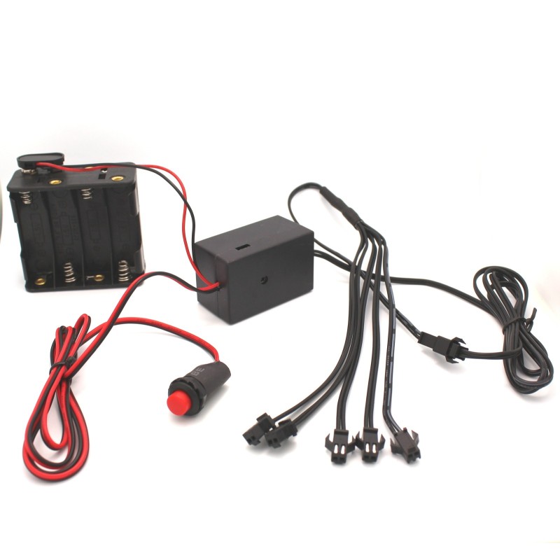 EL Wire Inverter 5 to 1 with Button 