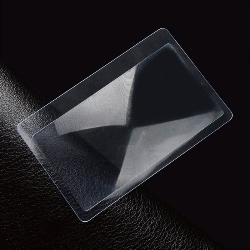 Pocket Magnifier - Credit Card Size