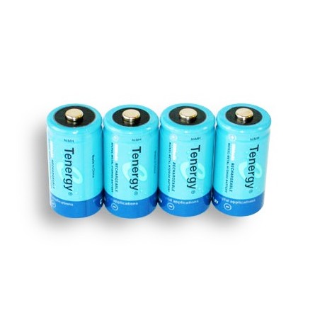 NiMH Rechargeable D Batteries: 4 pack 10000mAH