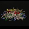 2x5x7mm Rectangle LED 5 Color 100 Variety Pack