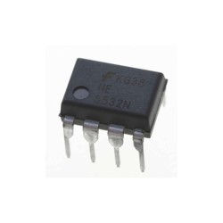 NE5532 Dual Audio Op Amp: Low-Noise High-Speed