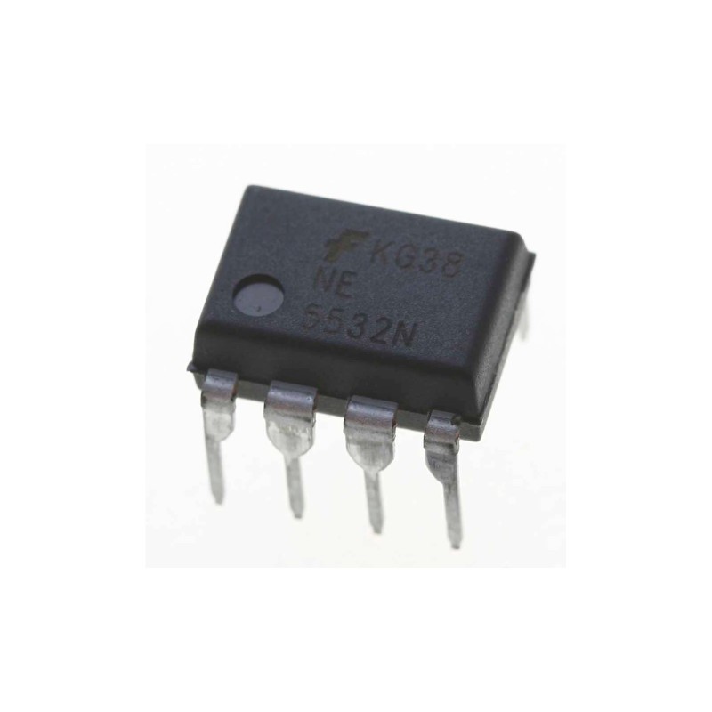 NE5532 Dual Audio Op Amp: Low-Noise High-Speed