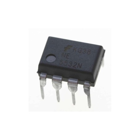 NE5532 Dual Audio Op Amp: Low-Noise High-Speed