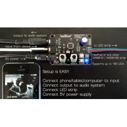 Lumazoid Kit - Realtime Music Vizualizer Board